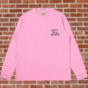 GALLERY DEPT. pink round neck long sleeve